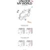 Fromis_9 Unlock My World 1st Album Contents+Tracking Sealed (KiT SET(#imagine+#notyet))