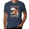 Need More Coffee Tshirt Breathable Basic Cotton Tshirt