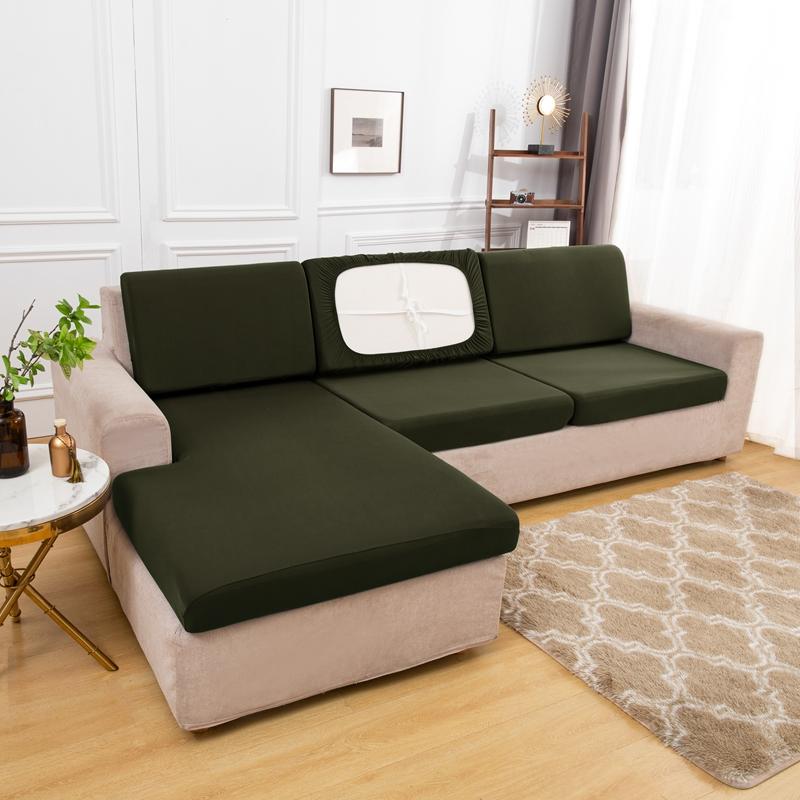 Silk Summer Sofa Cushion Cover Seat Back Pad Cover 2025 Home Living Room Couch Cover Soft Protector