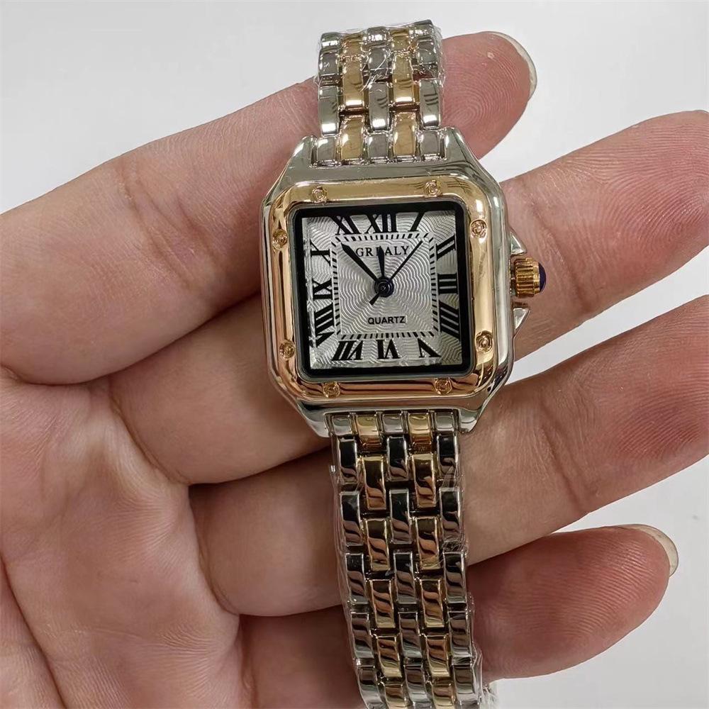 Stylish Women's Bestseller Stainless Steel Quartz Watch with Casual Business Steel Band