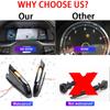 Dynamic LED Turn Signal Lights Rearview Mirror Indicator Blinker Repeater For VW Polo MK4 FL Skoda Octavia 2006 2007 2008-2010