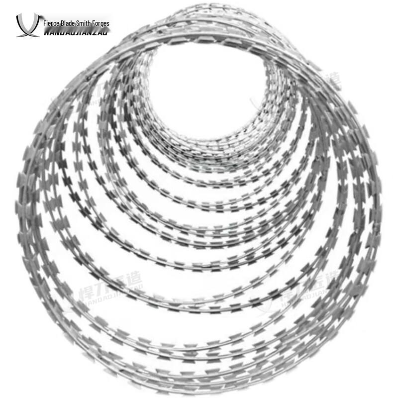 Heavy-Duty Galvanized Barbed Wire Fence
