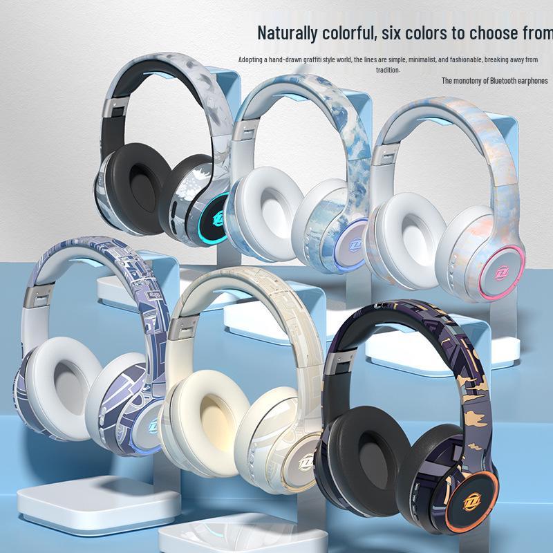 Verbesserte kabellose Bluetooth 5.3 Over-Ear-Kopfhörer für Sport & Esports