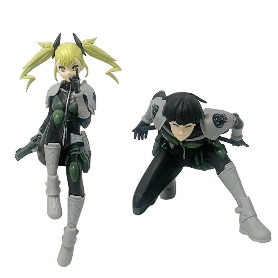 In Stock  Anime Figurine Kaiju No. 8 Soshiro Hoshina Kikoru Shinomiya Action Model Pvc Toy Collection Desktop Accessories Gift