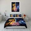 Anime Characters with Lightning Effects. Bedding Sets Duvet Cover Sets Duvet Covers Pillowcases(1 * Duvet Cover 2 * Pillowcases Without Duvet Insert)