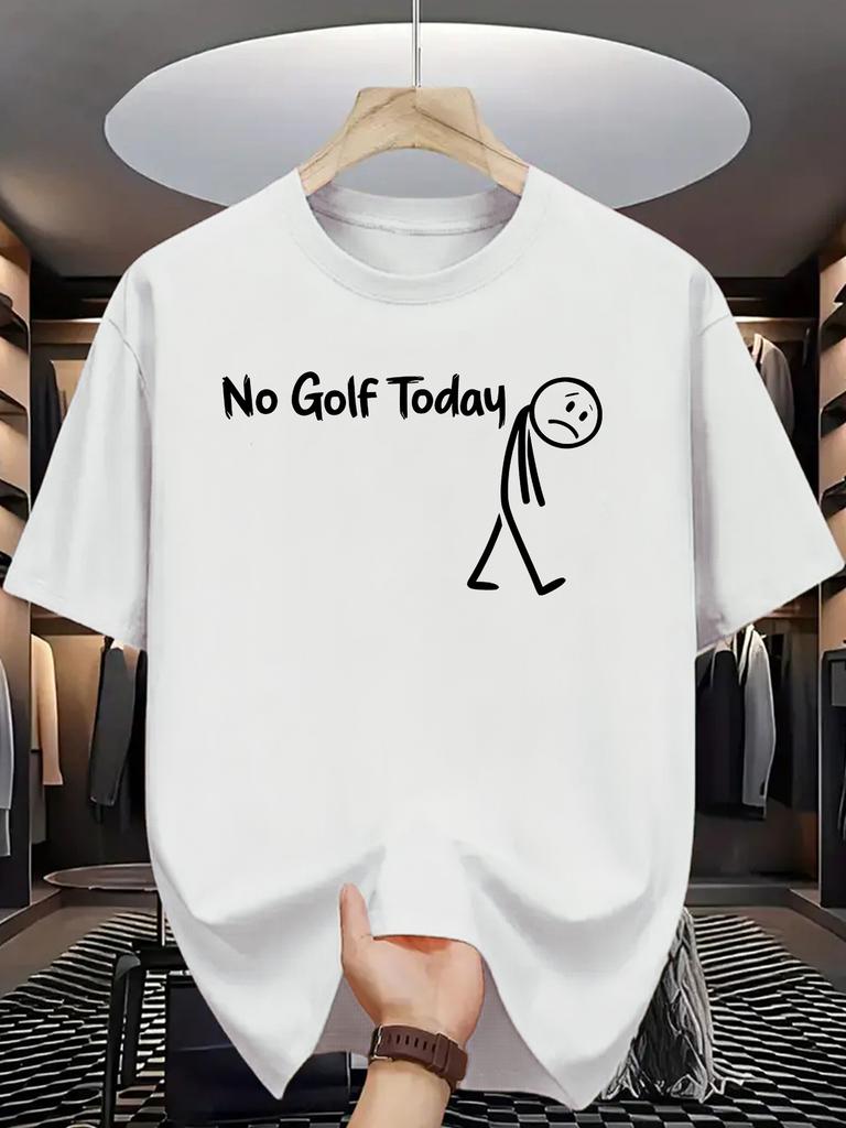 This Golf-Free Round-Neck T-Shirt Is a Easy And Versatile Piece, Perfect for Everyday Wear
