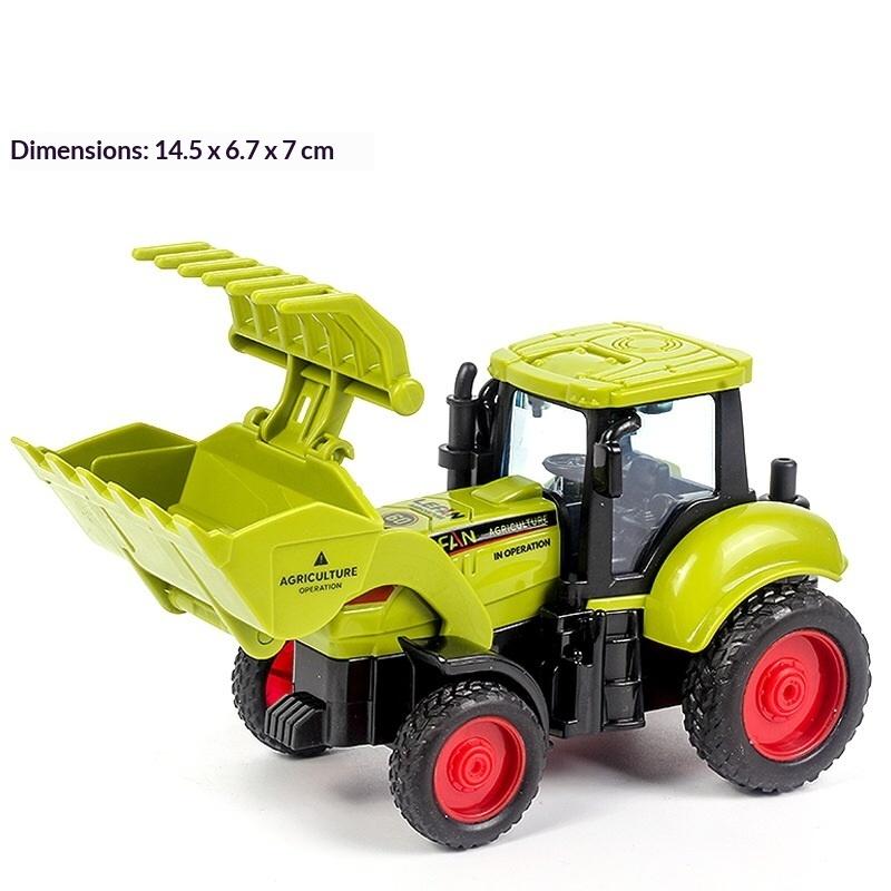 1Pcs Dump Truck Crane Engineering Inertia Car Toy Manual Skills Development Inertial Gliding City Construction Excavator Models