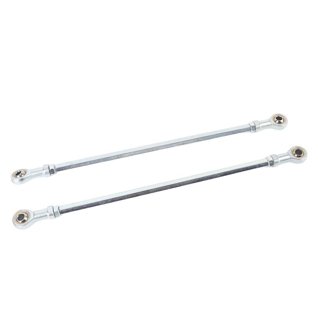 Adjustable Steering Tie Rod Kit with End High Hardness Steel Alloy For Racing Go Kart Fun Cart ATV Quad