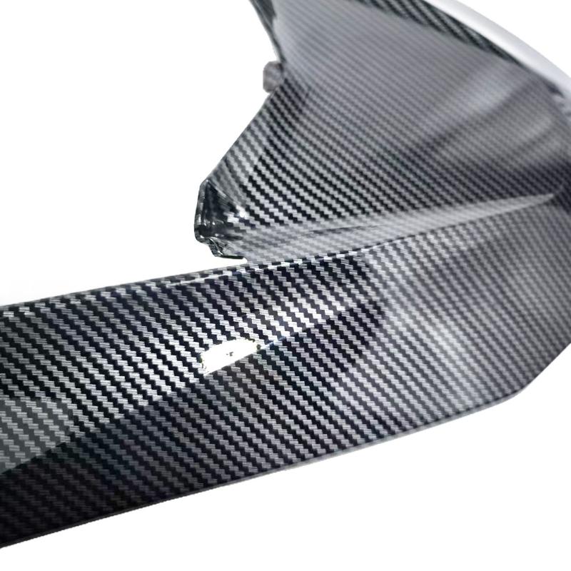 1Pcs Fairing Extension Guard For Pcx160 Accessories Carbon Fiber Motorcycle Body Modification Front Motorbike Decorative Cover