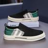 2025 Breathable Mens Shoes Board Shoes Soft Soled Casual Sports Shoes Youth Trend Sneakers Slip on Canvas Shoe