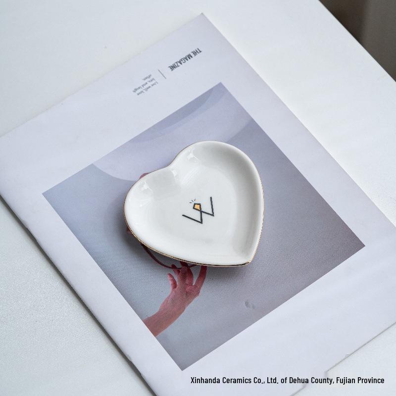 INS Style European Ceramic Jewelry Dish - Valentine's & Mother's Day Gift