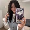 Ins Butterfly iPhone Case 15promax Three-dimensional iPhone13 Protective Case Holder Creative 14pro Application