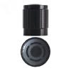 5 Set WH148 Linear Taper 3pin Rotary Potentiometer Resistor 15mm 1K 2K 5K 10K 20K 50K 100K 250K 1M with Black Aluminum Knob Set