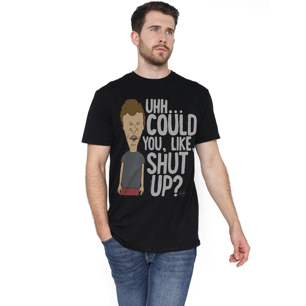 MTV Could You Like Shut Up? T-Shirt S-2XL, Black Unisex T-Shirt XXXL