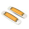 10PCS 12LED Side Marker Lights High Brightness Brake Tail Lights 12 to 24V Warning Lights for Truck Trailer