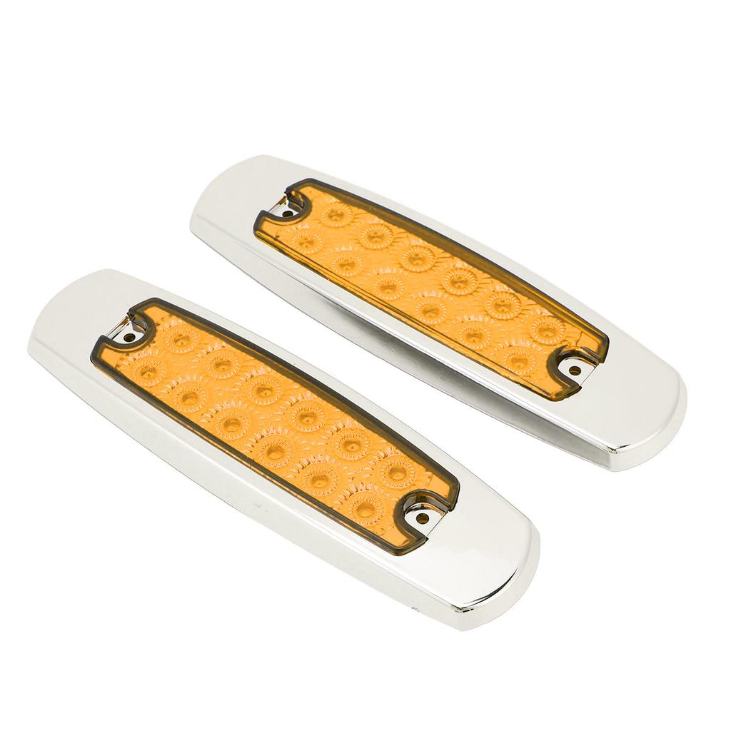 10PCS 12LED Side Marker Lights High Brightness Brake Tail Lights 12 to 24V Warning Lights for Truck Trailer