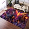 World of Warcraft Cool Creativity Tištěný vzor Protiskluzový koberec Bohemia Koberec Obývací pokoj Dekorace koberce Tapiserie