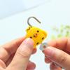 Cartoon Doll Lock Metal Mini Padlock Creative Cute Safety Anti-Theft Luggage Lock