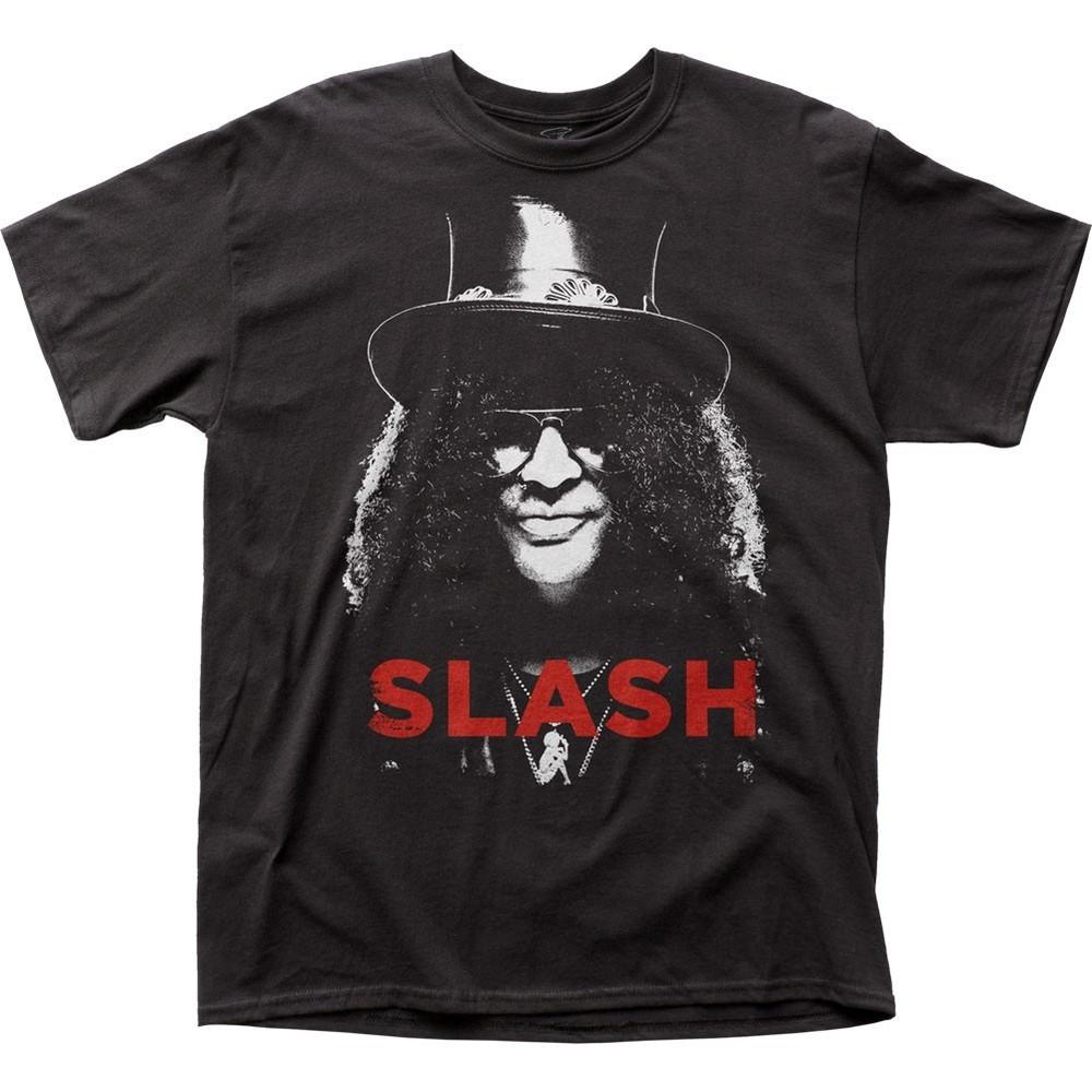 Slash Slash Mens T Shirt Music Classic Concert Rock N Roll Band Tee New Black Unisex T-Shirt XXXL
