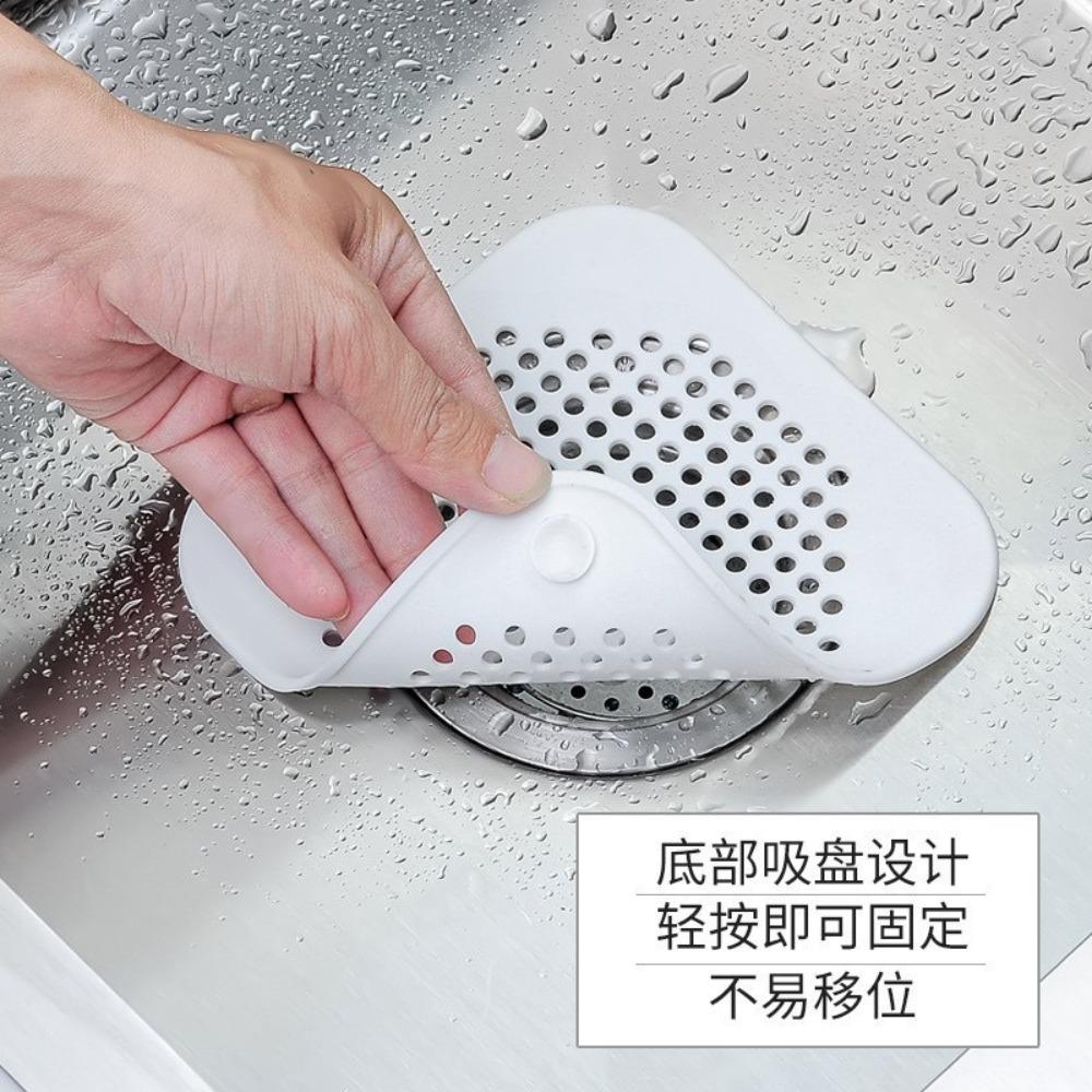 Suction Cup Floor Drain Sticker Kitchen Sink Filter Filter Bathroom Hair Anti-blocking Vegetable Washing Suction Cup Type