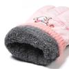 Kuromi Melody Winter Children Fleece Gloves Waterproof Outdoor Ski Warm Outdoor Cycling Gloves Windproof Cold Resistant Sanrio