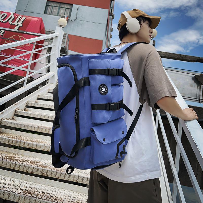 Large Capacity Travel Backpack for Men & Women with Wet/Dry Separation Feature