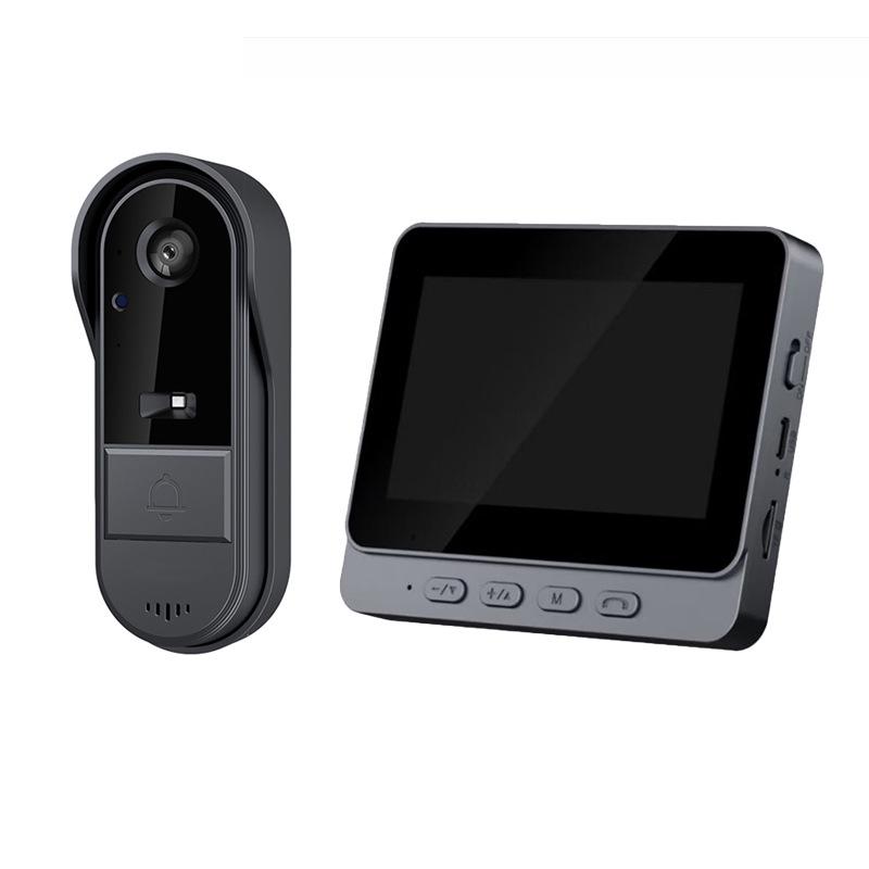 Smart Home Wireless Video Doorbell with Two-Way Intercom