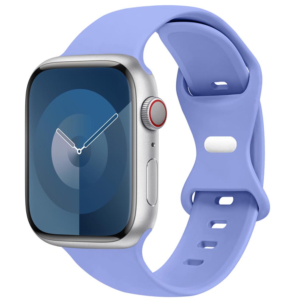 Silicone Strap For Apple Watch Band 44mm 45mm 41mm 40mm 49mm 42mm 38mm 46MM Sport Bracelet iWatch Series Ultra 2 SE 10 9 8 7 6 5