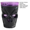 Halloween Skull Candle Cup Glowing Goblet, LED Light Up Holder for Party, Spooky Decor Bar Table, Haunted House Prop Party
