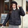 Light down jacket women's short winter new fashion small white duck down round neck warm jacket tide
