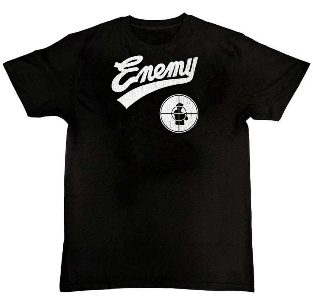 1991 PUBLIC ENEMY CROSSHAIR Graphic Print Mens T-Shirt XXL
