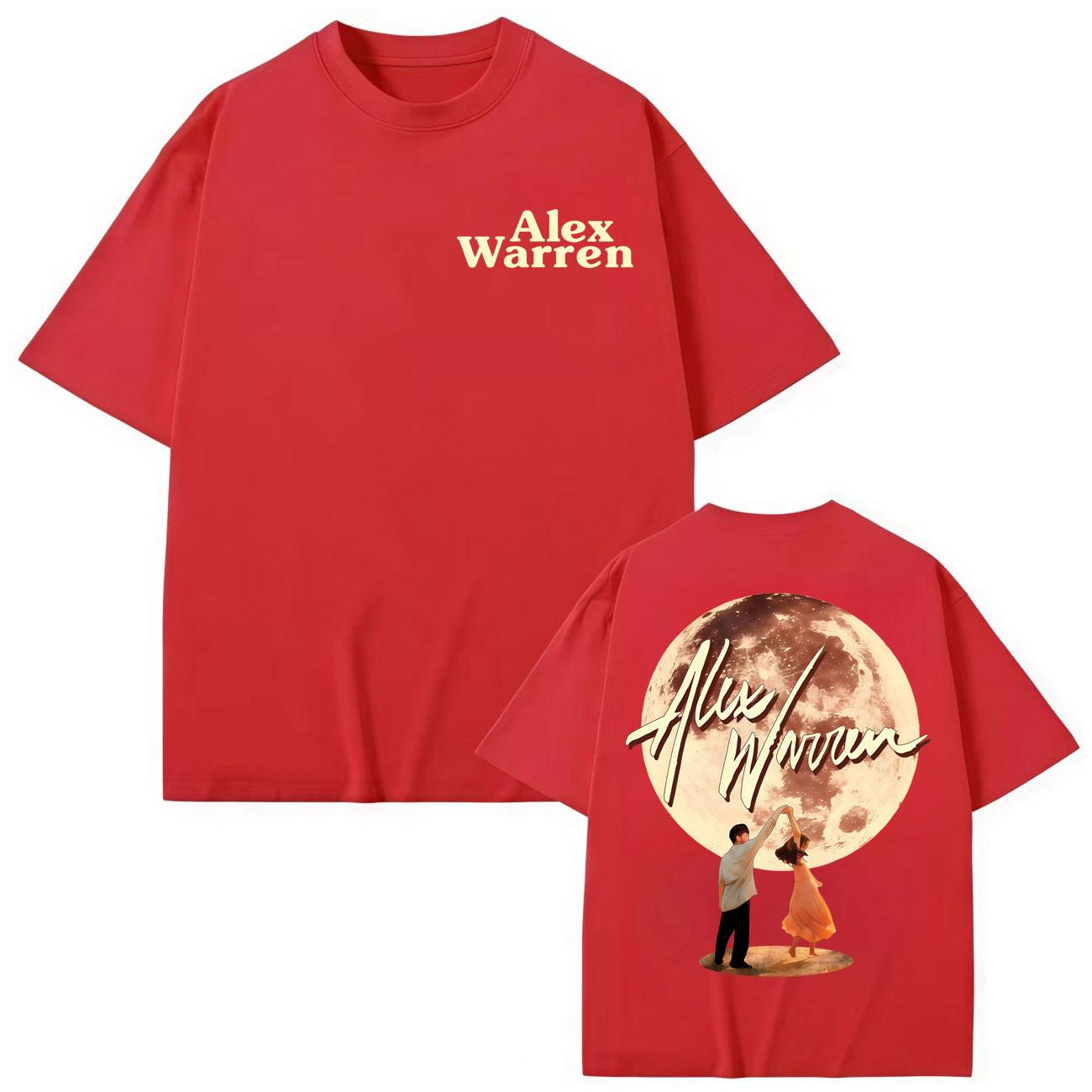 

Singer Alex Warren Album Poster Graphic T Shirts Fashion Yk Short Sleeve Tshirt Unisex Women Summer High Quality Cotton Tshirts L