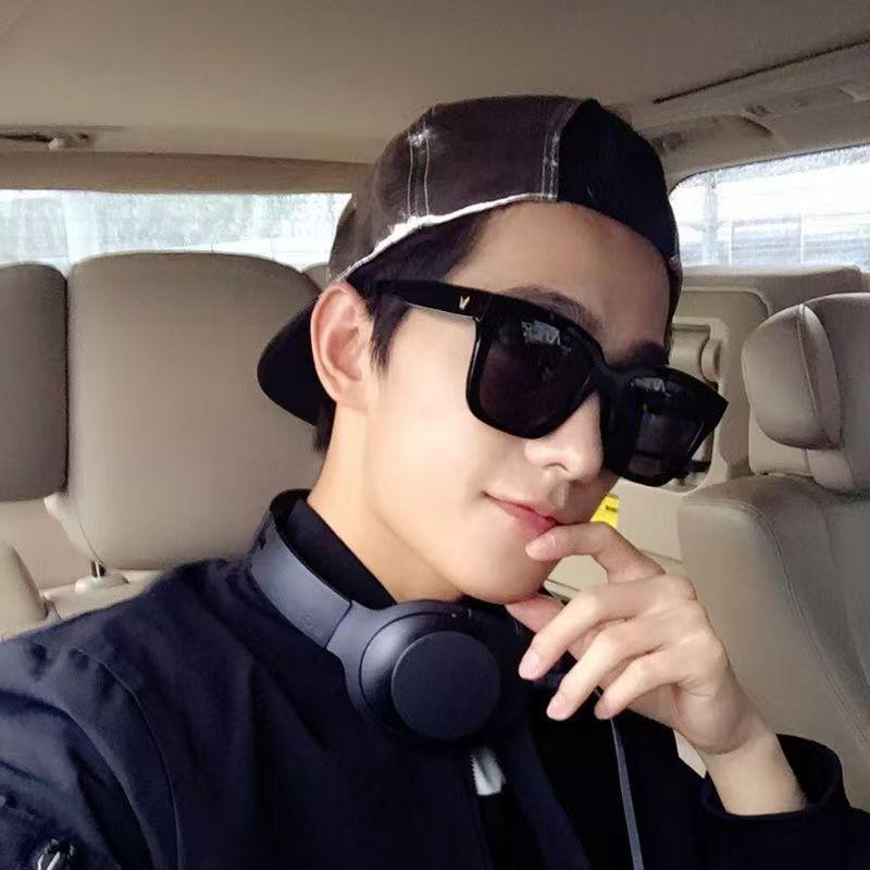 New Big Frame Vintage Sunglasses Women Men Brand Square Sun Glasses Retro Eye Glasses Goggle For Male Female Outdoor Eyewear