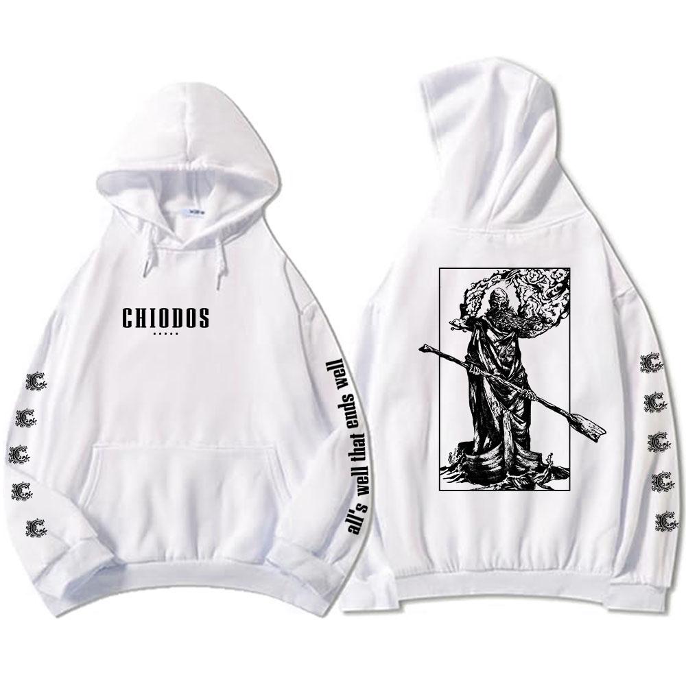 

Всё хорошо, что хорошо кончается Толстовки Рок-группа CHIODOS Принтованные Свитшоты С длинным рукавом Повседневные Мужские Пуловеры Уличная одежда 3XL