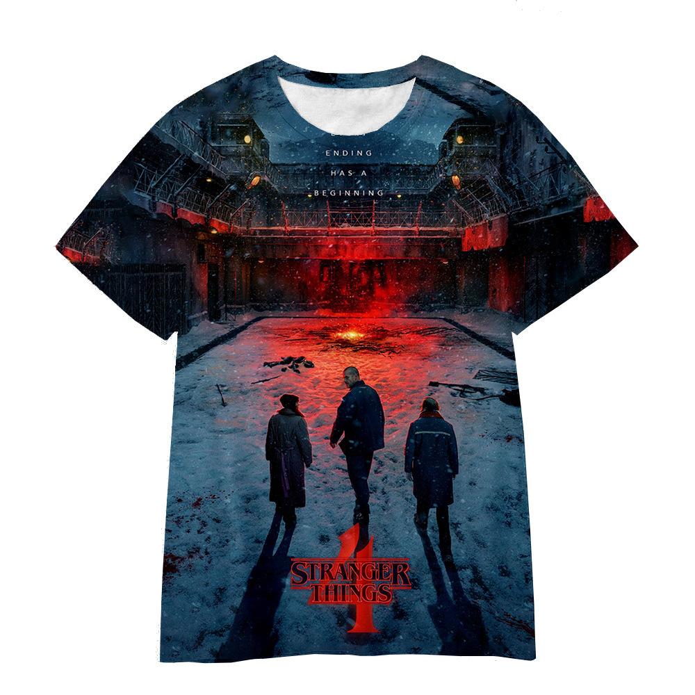 La t-shirt personalizzata fresca e traspirante è ora una maglietta a maniche corte stampata con un film
