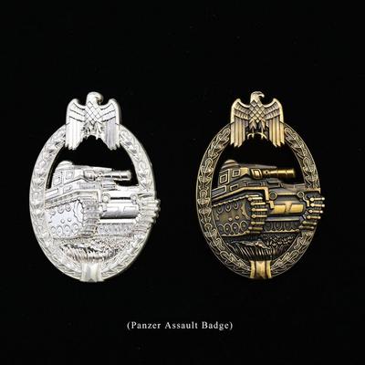 Retro, Prussian Tank Brooch, Metal Badge, Christmas Gift, Stocking Stuffers