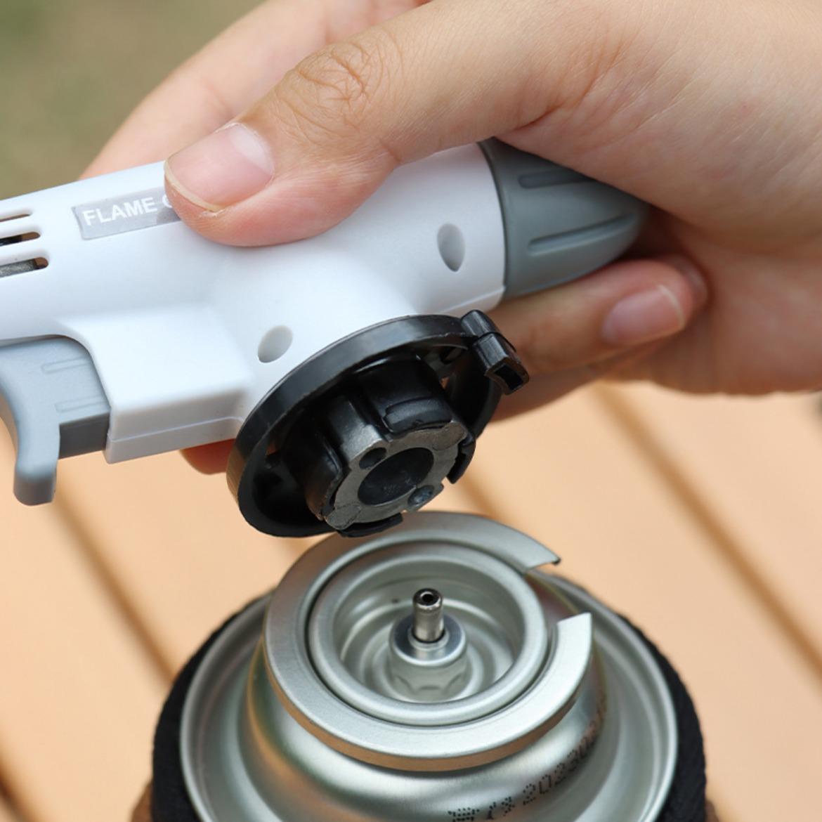 Сварочная газовая горелка Пламя Газовая горелка Пламенный пистолет Паяльная лампа — фото 5