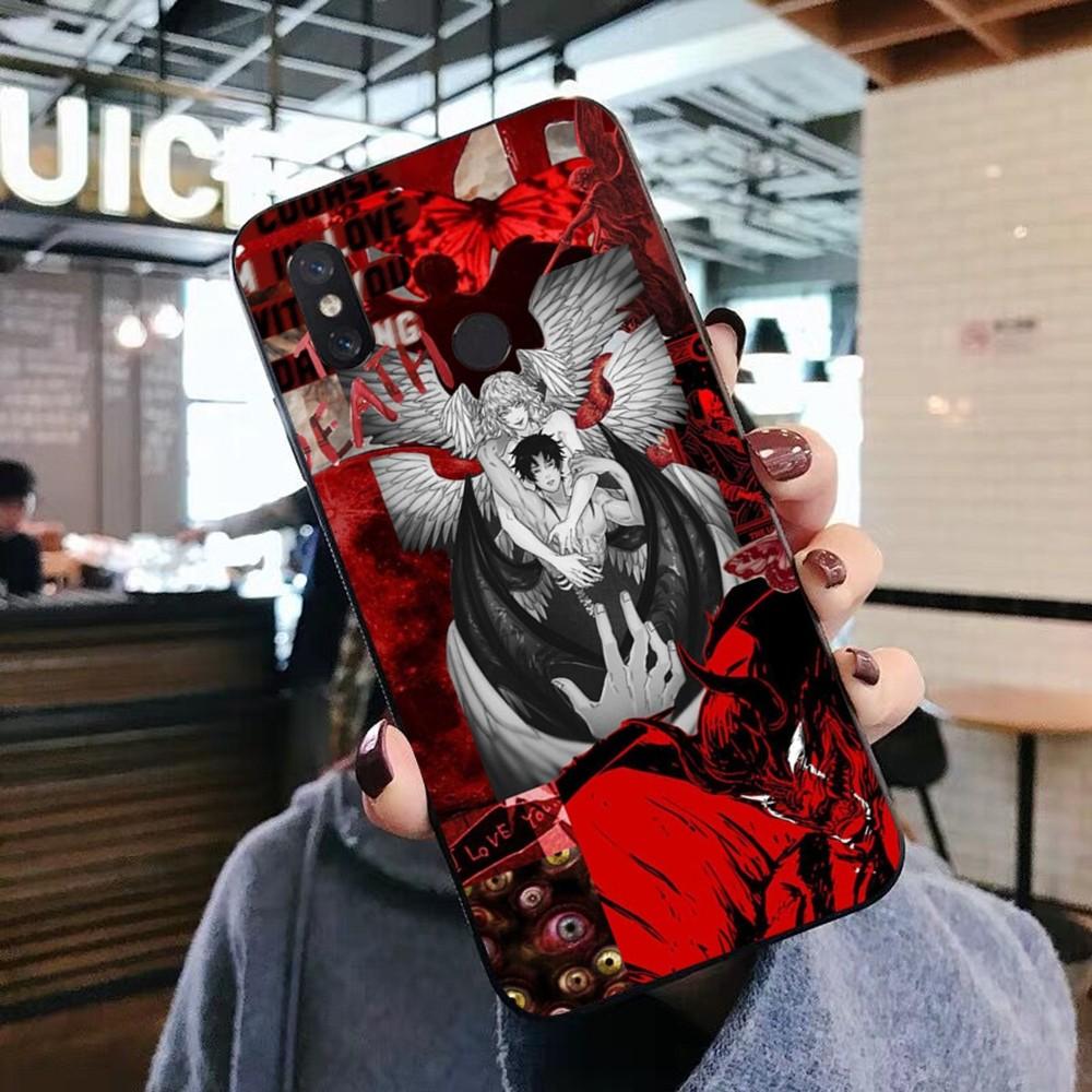 Anime D-Devilman C-Crybaby Phone Case For Xiaomi Mi 5X 8 9 10 11 12 Lite Pro 10T PocoX3pro PocoM3 Note 10 Pro Lite