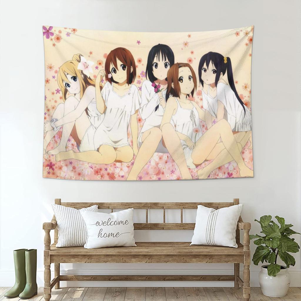 Kawaii K On Tapestry Wall Art, Home Decoration, Japan, Room Decors, New
