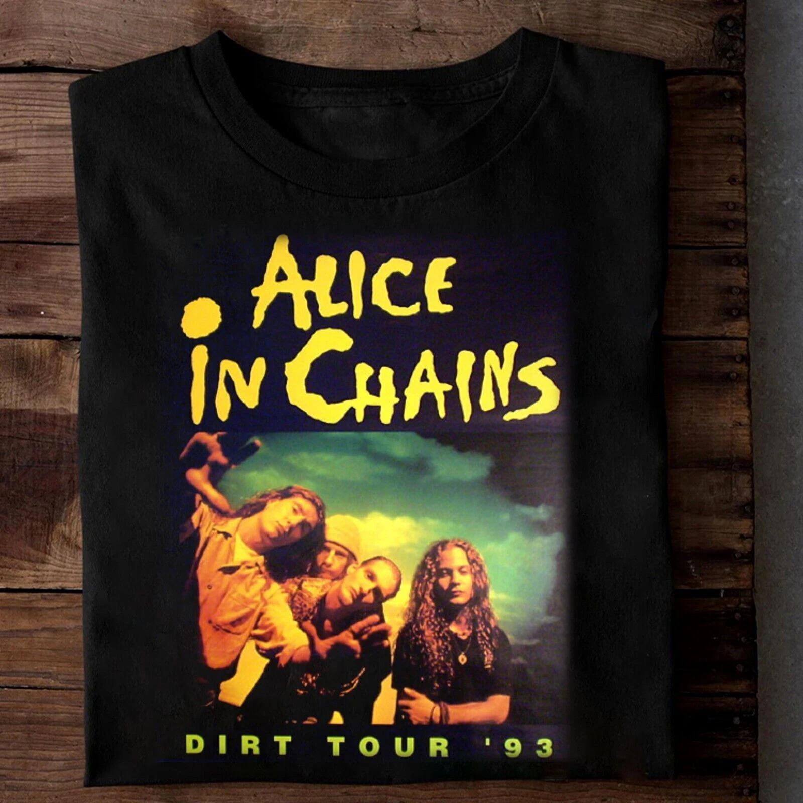 New Rare Alice In Chains Shirt Gift For Fans Men S-5XL Shirt 1N926 M