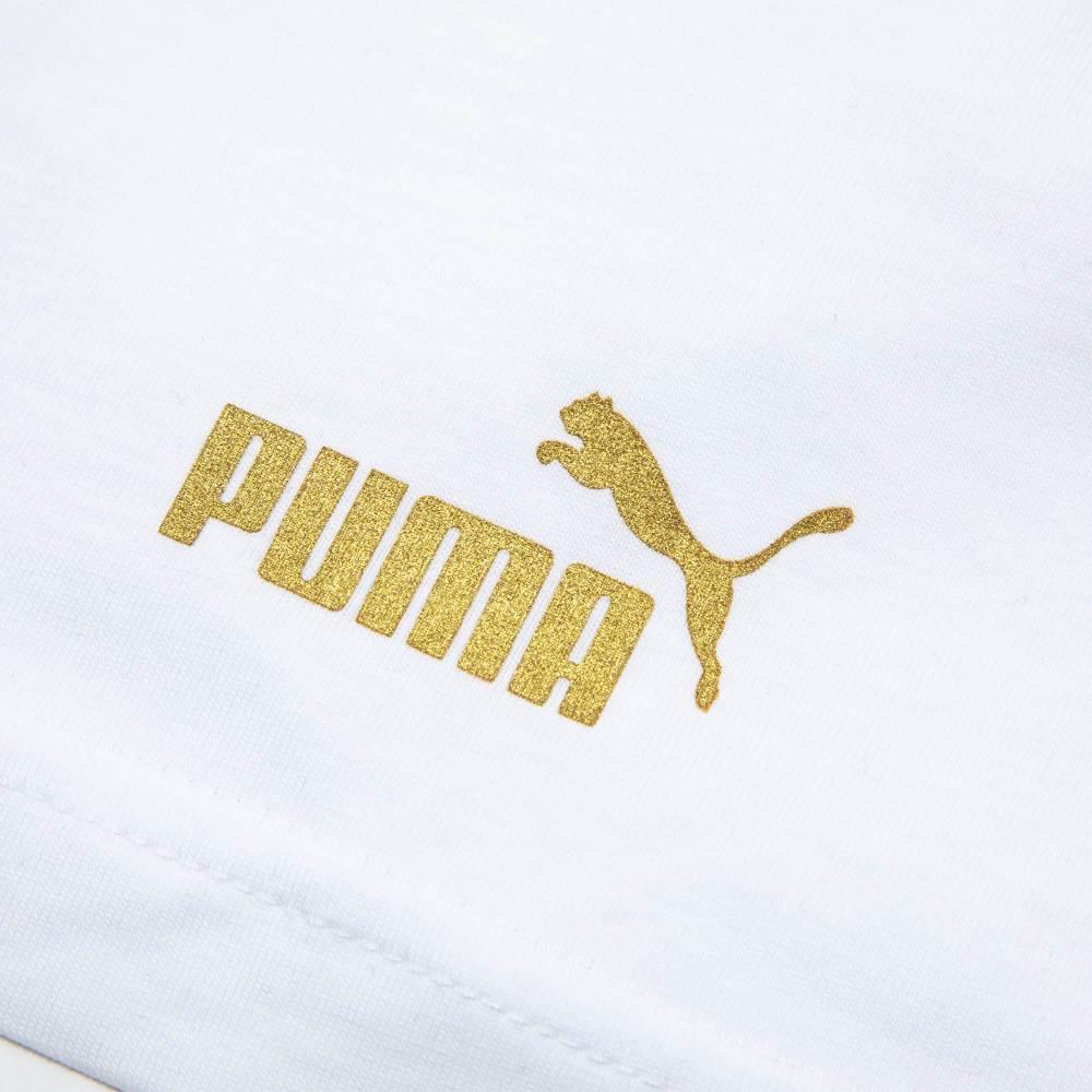 Puma Manchester City Year Of The Rabbit Letter Print Short Sleeve T-Shirt Men Tops White 772349-24