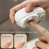 Automatic Thick Toenail Clipper - 2 in 1 for Hands & Feet, Electric Nail Trimmer for Elderly & Kids, Safe & Splash-Proof Design