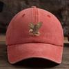 Adjustable Eagle Print Baseball Cap  For Man Women Hiking Fishing Vacation Exploration