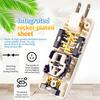 Wall Outlet Extension Electrical Socket 180 Degree Plug Adapter Mexico Canada Travel Adapter Portable Power Adapter
