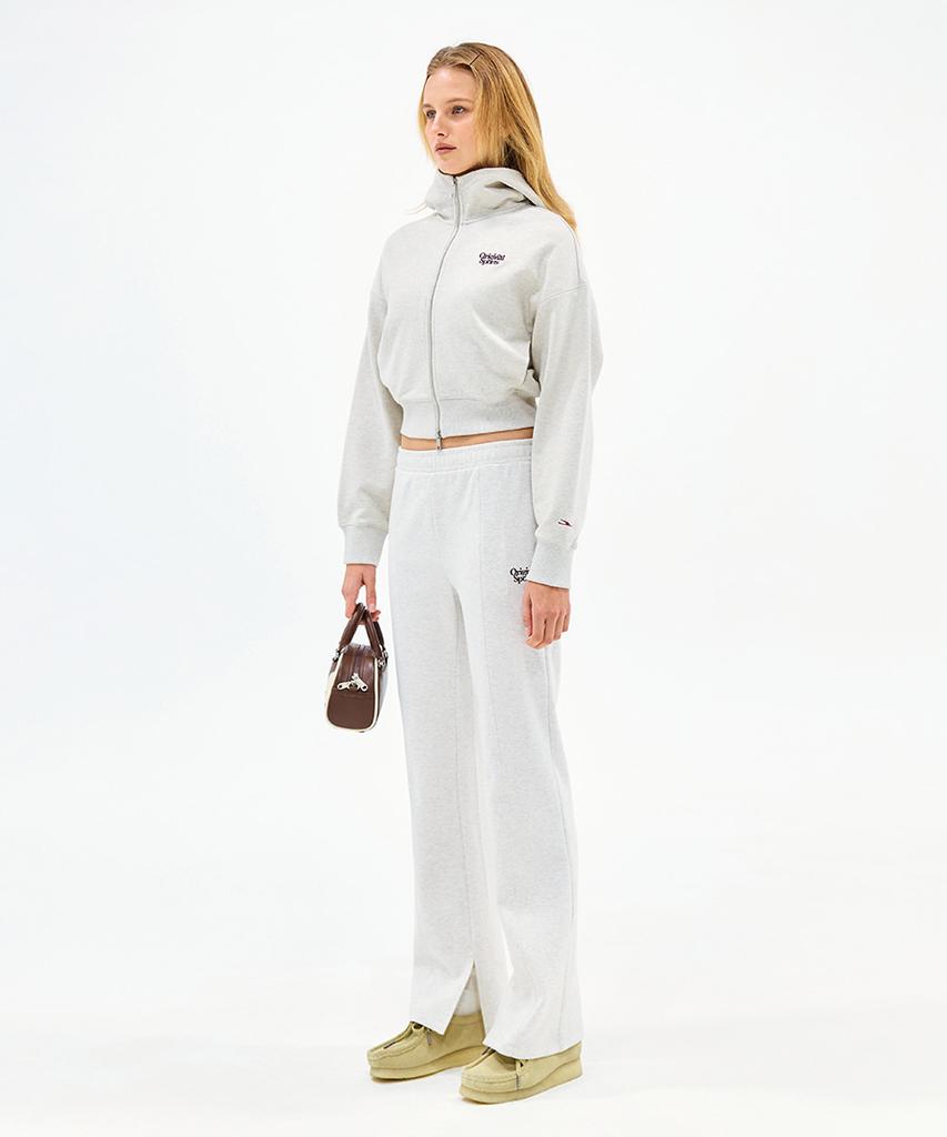 W Two Way Zipper Point Hoodie Motm