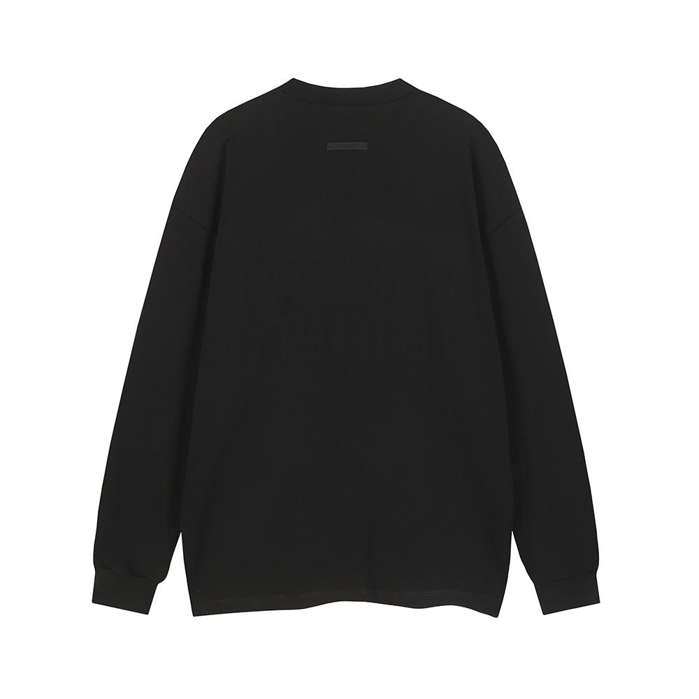 F132 FOG Essentials Bluza z okrągłym dekoltem i silikonowym logo z literami Casual Streetwear - Pulower Streetwear Unisex