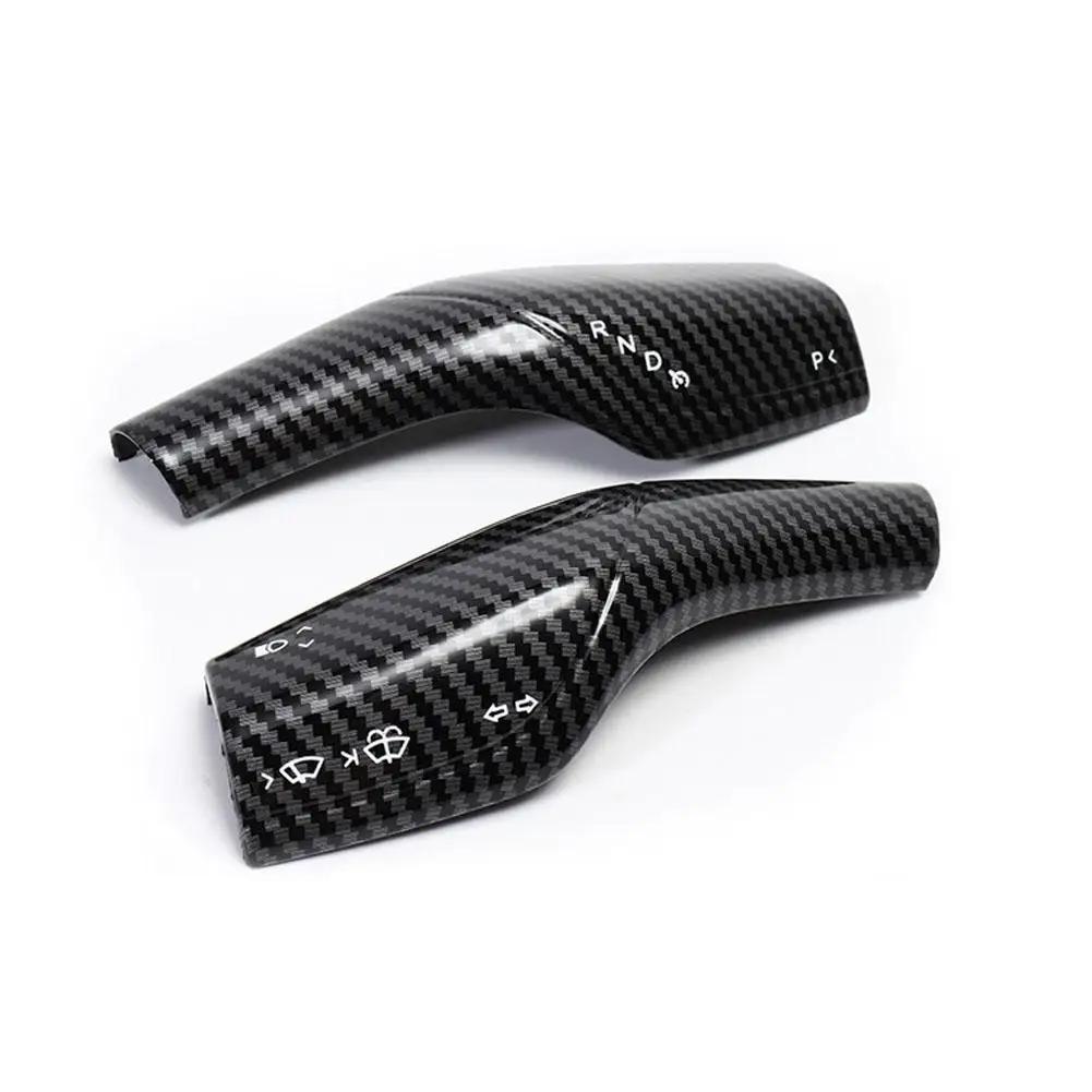 Steering Lever Cover for Tesla Gear Lever Decoration Accessories Full Protection Gear Shift Cover Accessories E7I8