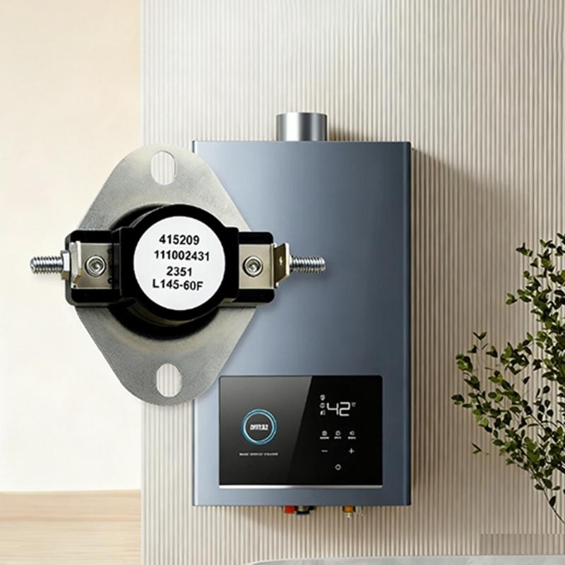 Furnace Thermostat L145-60 Limit Switches High Temperature Resistant Limit Switches for Furnace Thermostat Easy to Install