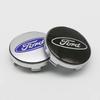 Car Sticker 4Pcs 60mm Car Wheel Center Hub Cap For Ford Focus 2 3 MK3 MK4 Fiesta Kuga Explorer Mondeo Rim Cover Stickers Auto Ac