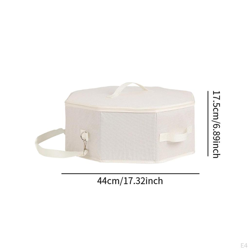 Hat Storage Bag Closet Organizer Zipper Closure Home Beach Hats Case Travel for Bucket